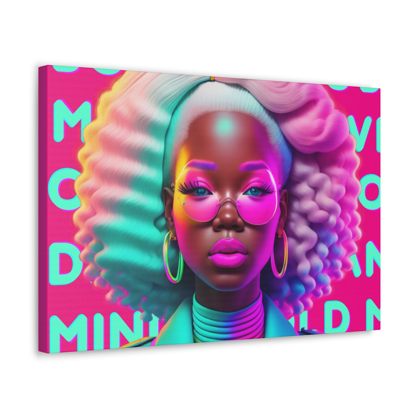 Bold Minds - Melanin Divine Canvas Gallery Wraps