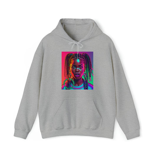 ADHD Dazzle - Melanin Blaze Unisex Heavy Blend™ Hooded Sweatshirt