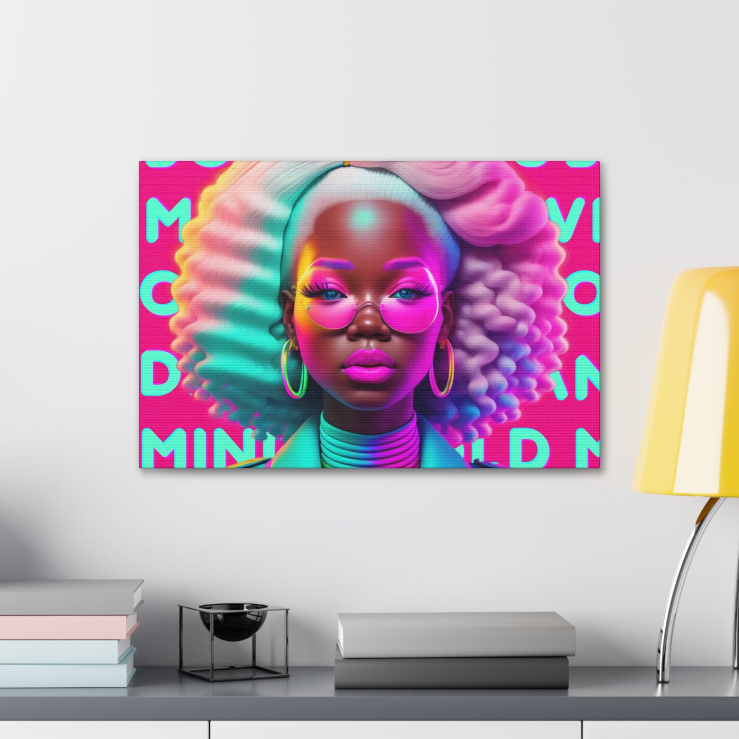 Bold Minds - Melanin Divine Canvas Gallery Wraps