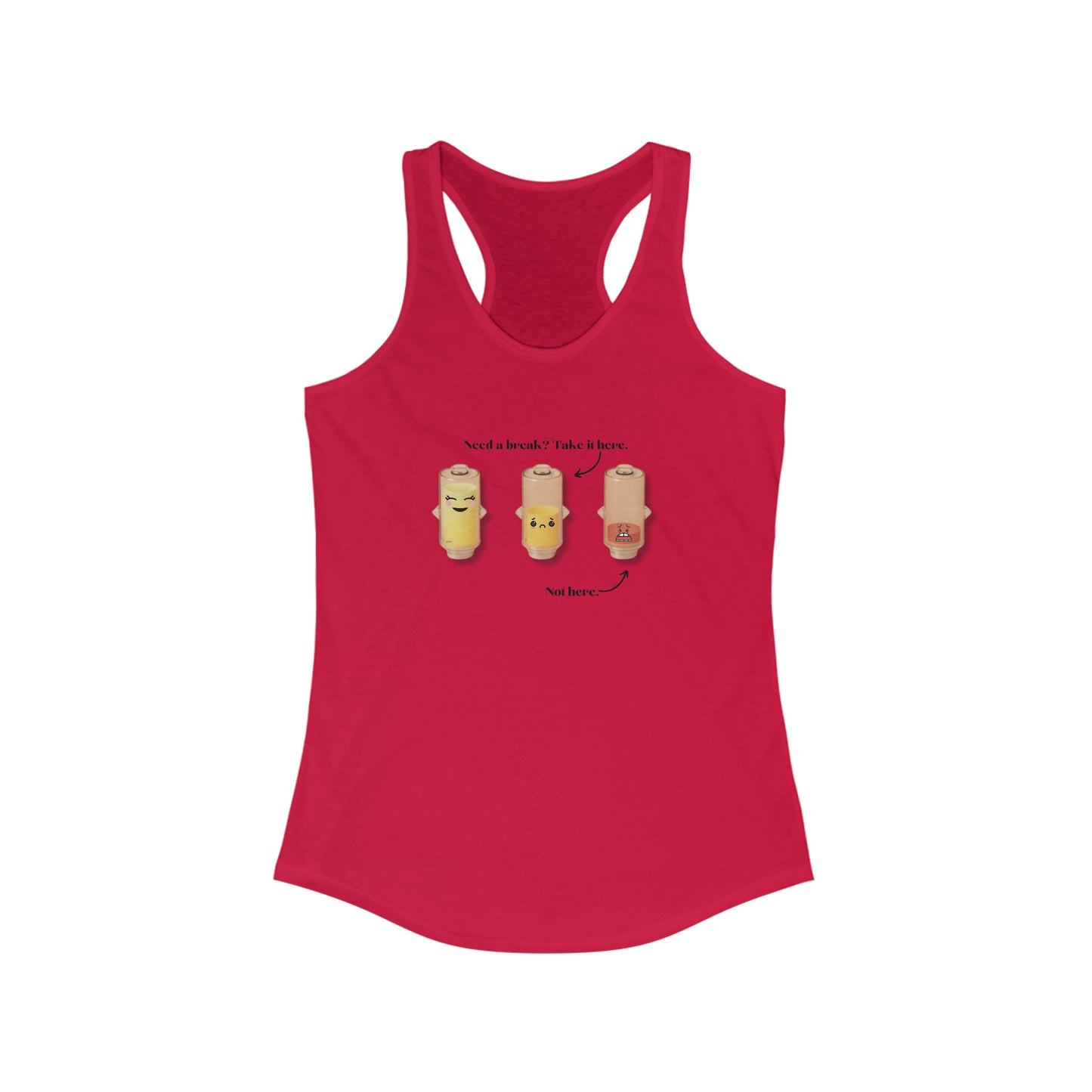 Take a Break Women's Ideal Racerback Tank