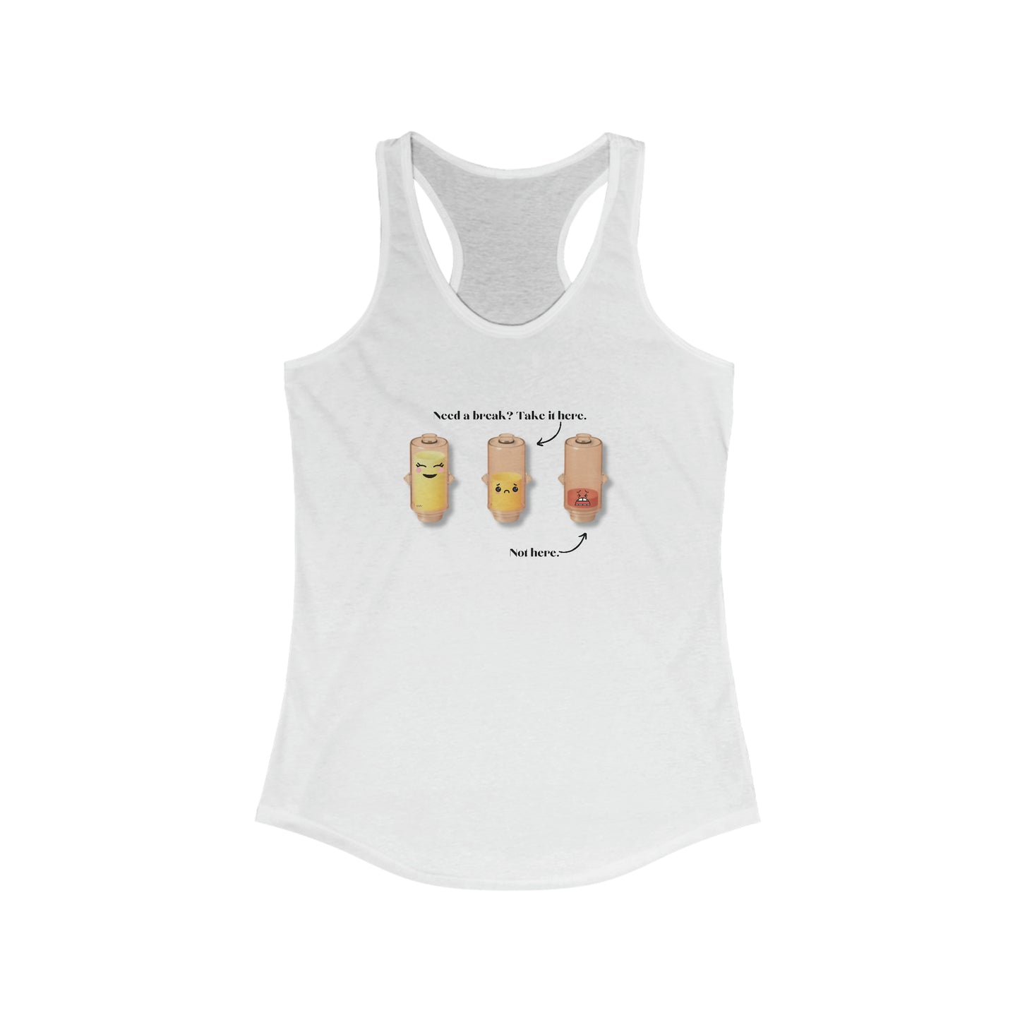 Take a Break Women's Ideal Racerback Tank