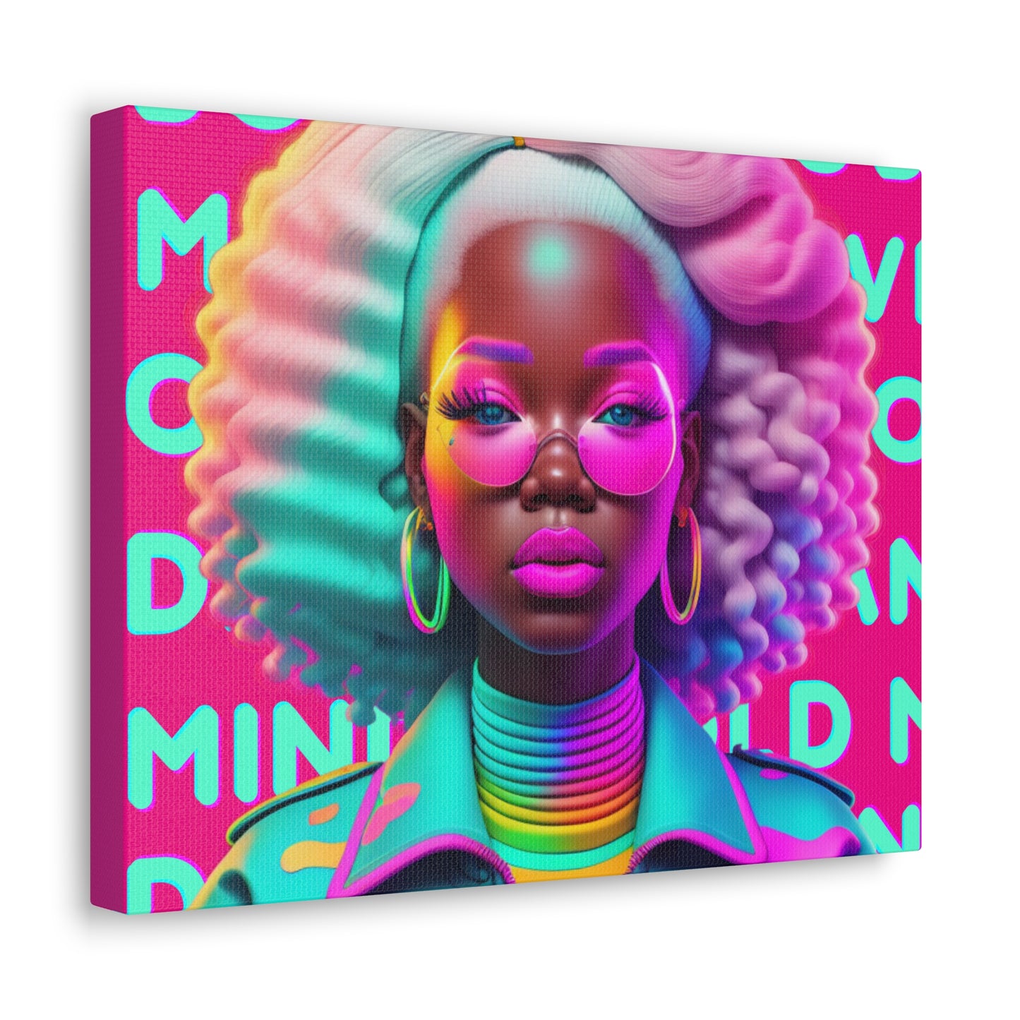 Bold Minds - Melanin Divine Canvas Gallery Wraps