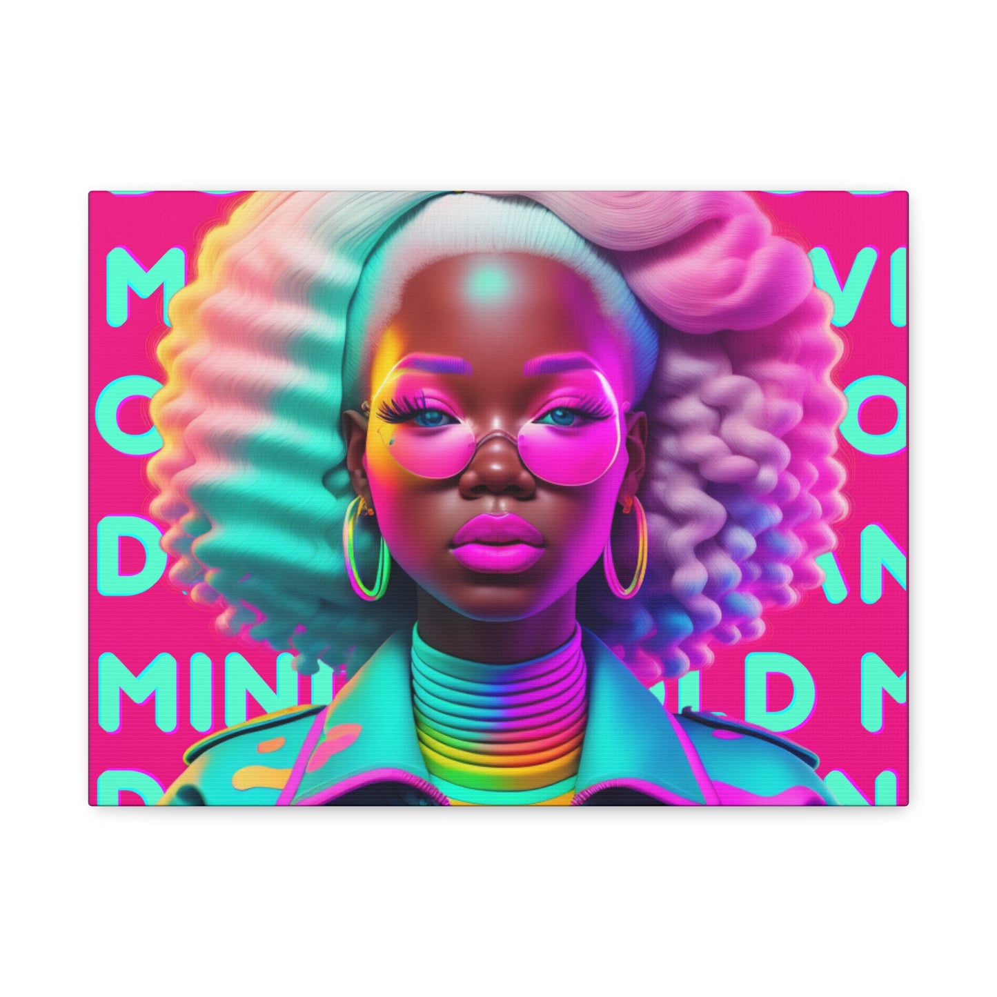 Bold Minds - Melanin Divine Canvas Gallery Wraps