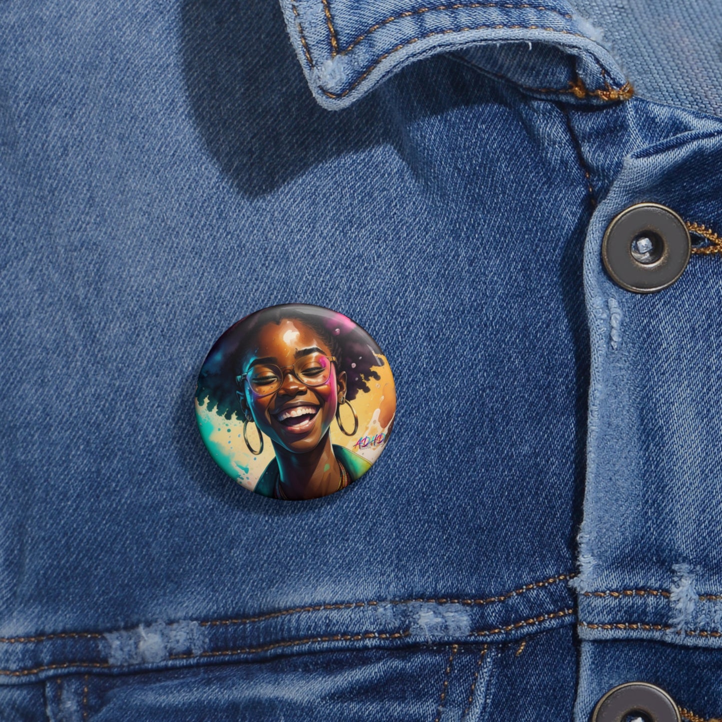 I Celebrate My Success Custom Pin Buttons