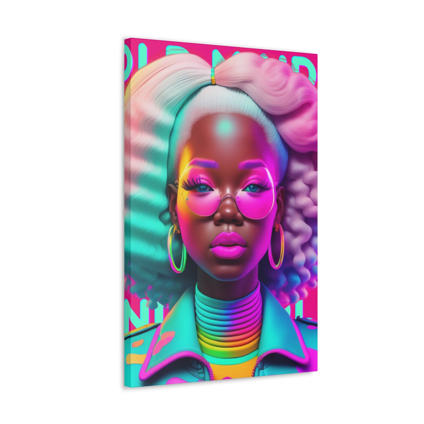 Bold Minds - Melanin Divine Canvas Gallery Wraps