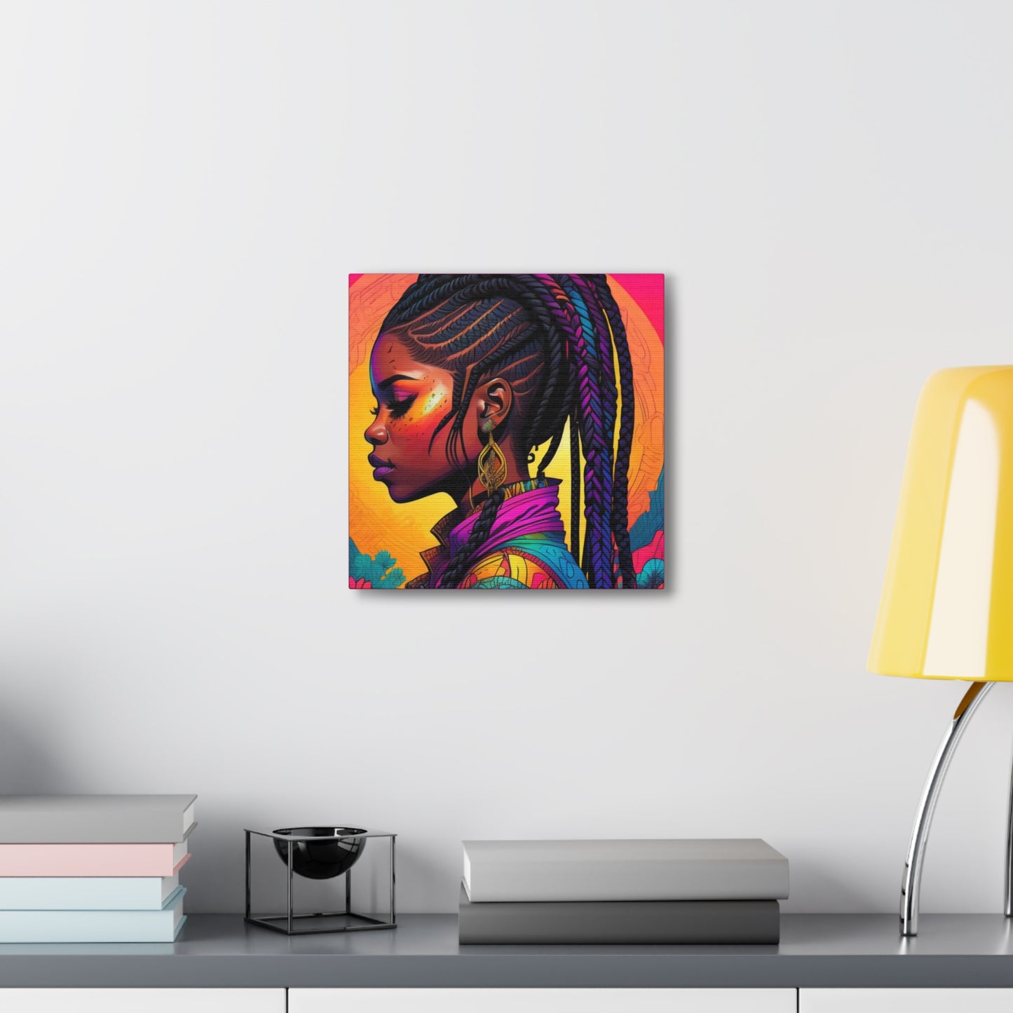 Melanin Brilliance - ADHD Drive Canvas Gallery Wraps