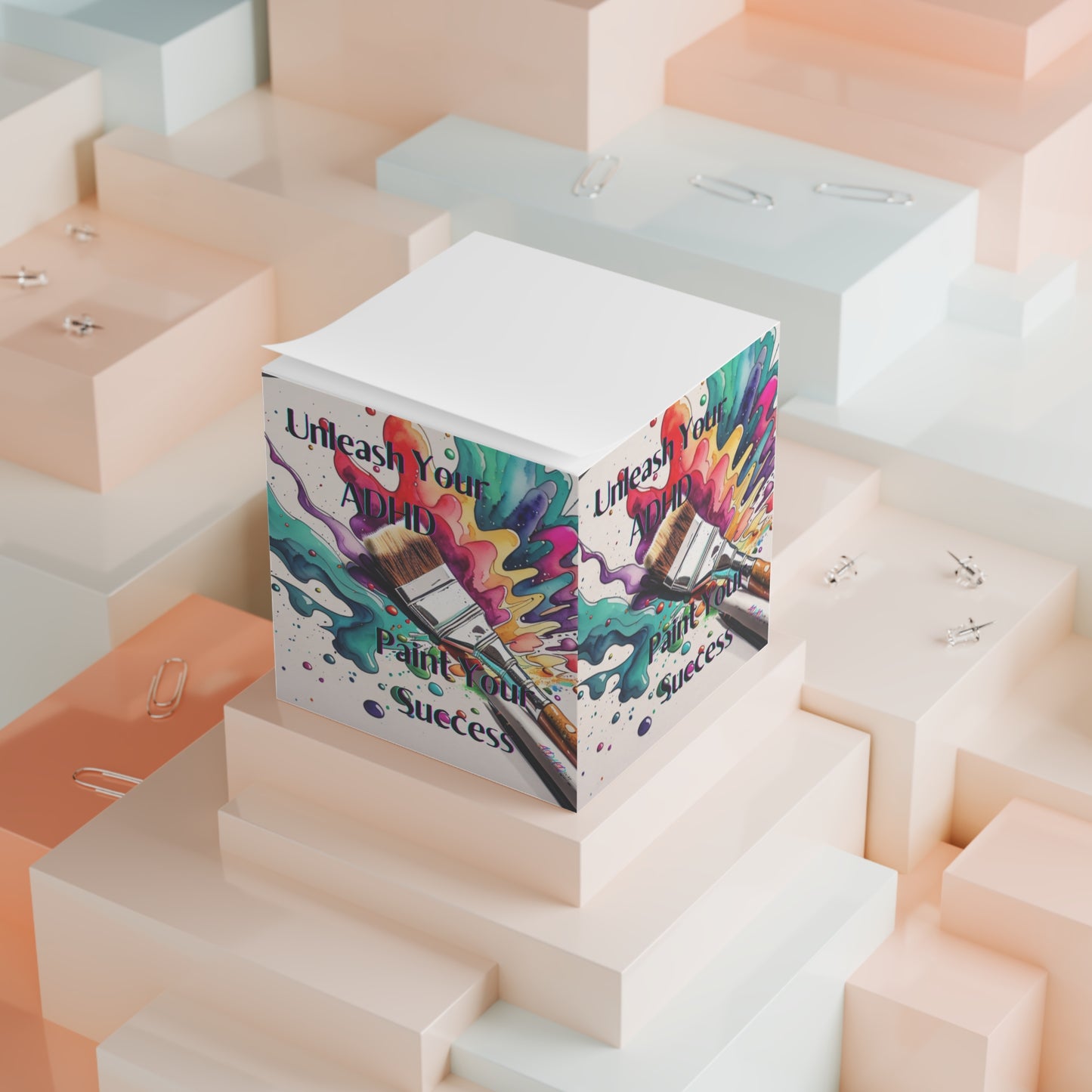 Unleash Your ADHD Note Cube
