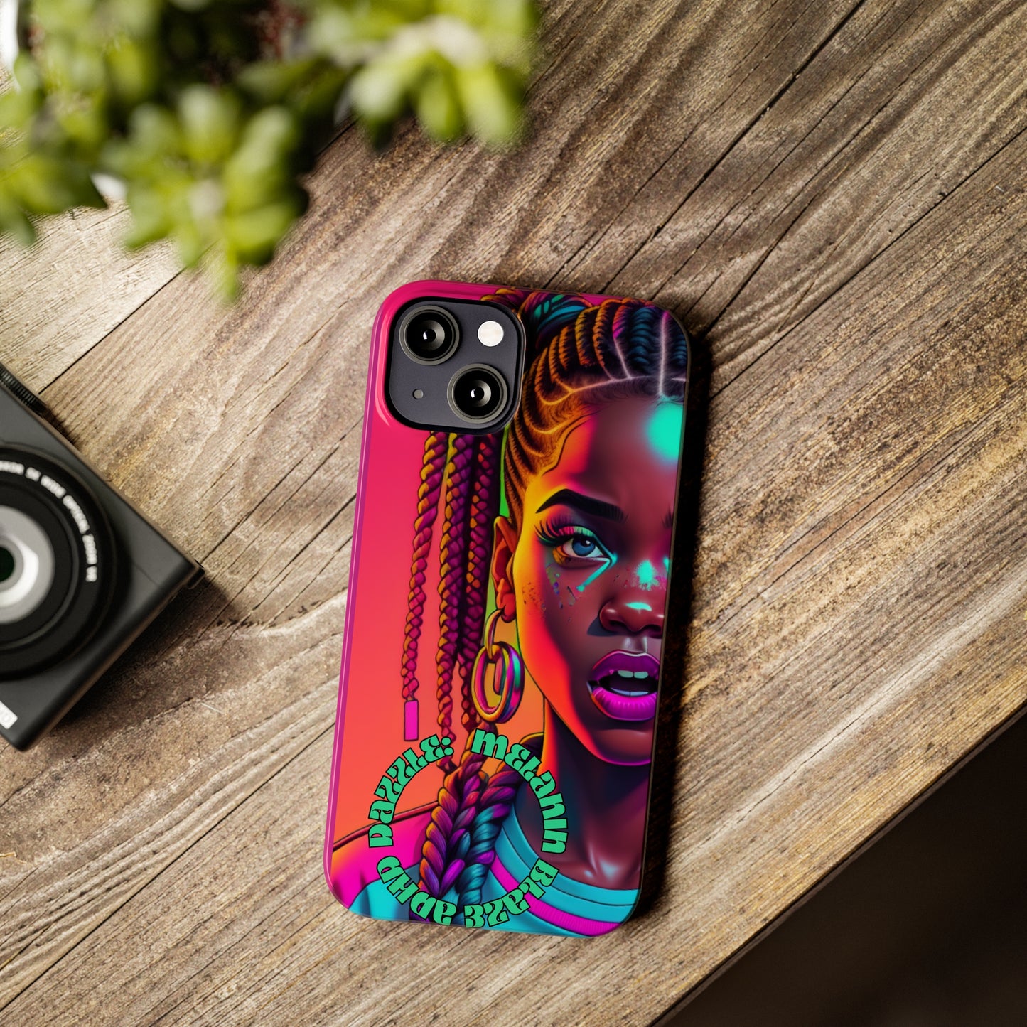 ADHD Dazzle - Melanin Blaze Slim Phone Cases