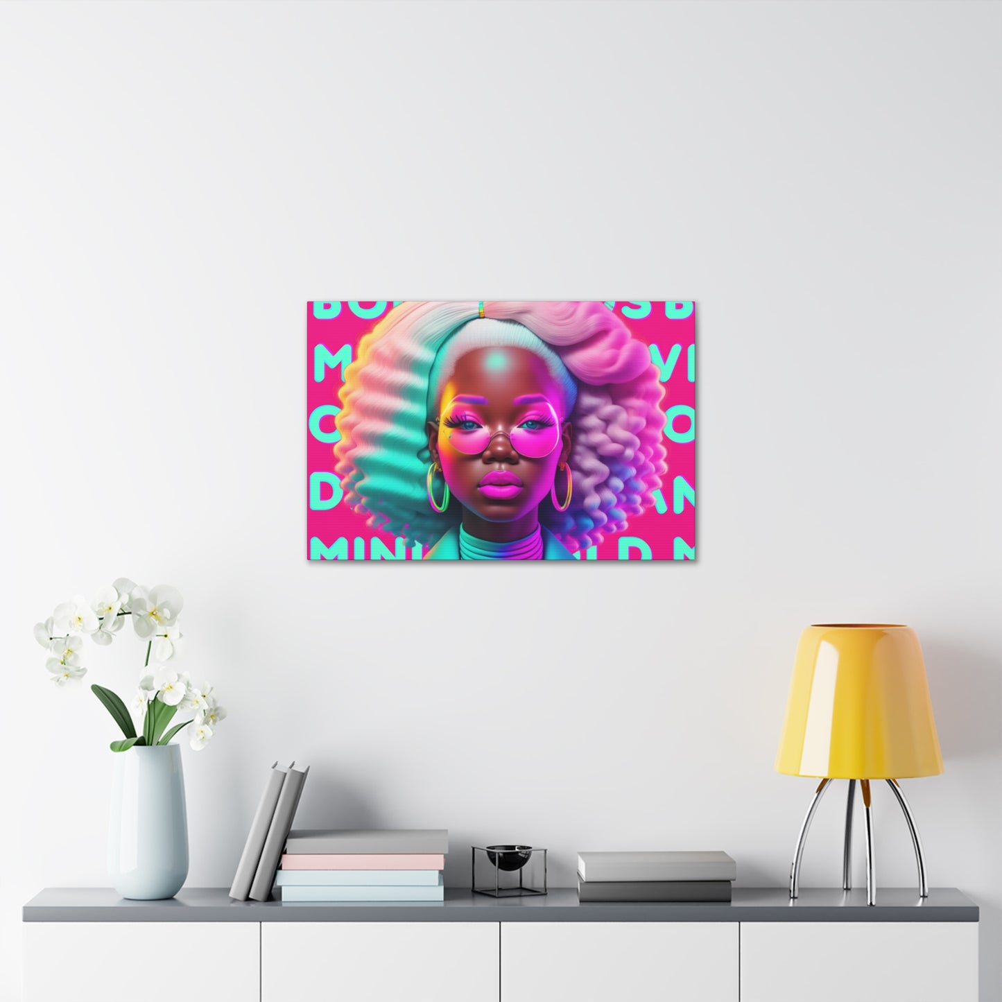 Bold Minds - Melanin Divine Canvas Gallery Wraps