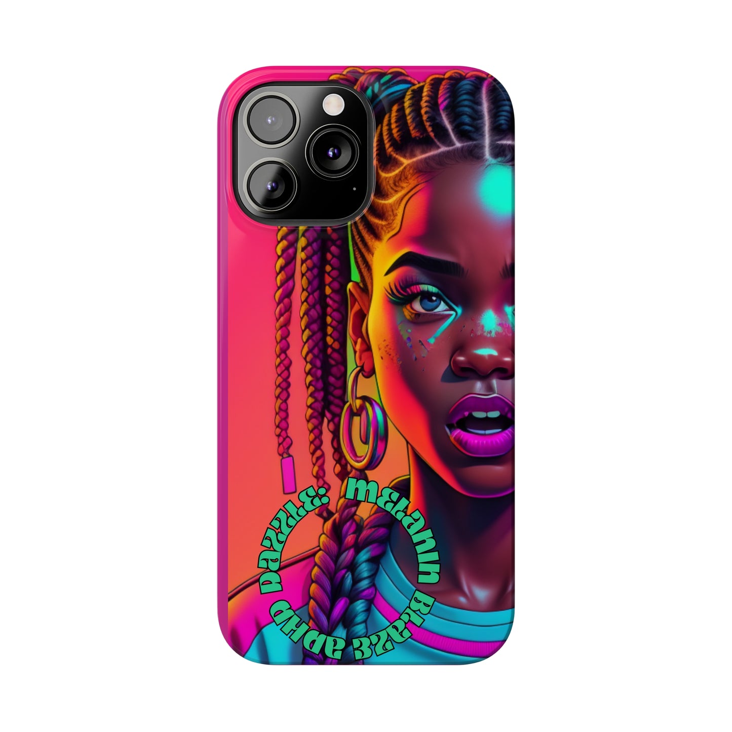 ADHD Dazzle - Melanin Blaze Slim Phone Cases