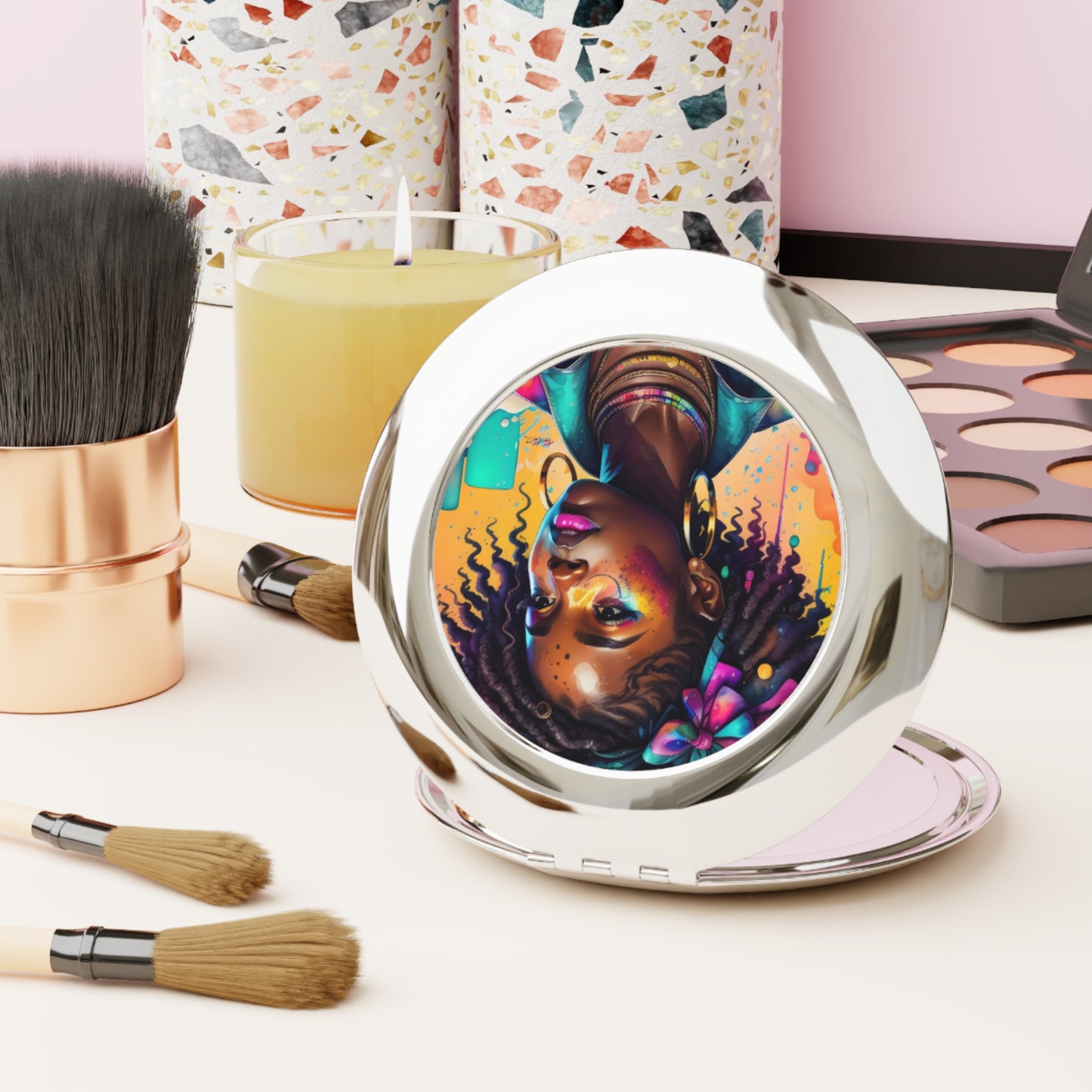 My ADHD is Bold and Beautiful 2 - Compact Travel Mirror